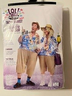 HALLOWEEN COSTUMES - TWO TACKY TOURIST COSTUMES